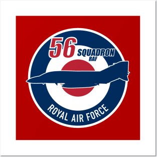 British 56 Squadron F-4 Phantom Posters and Art